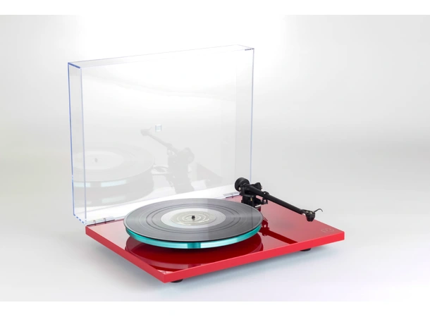 Rega Planar 3, Nd3 pickup, rød Glasstallerken, RB330 arm, EBLT drivrem 