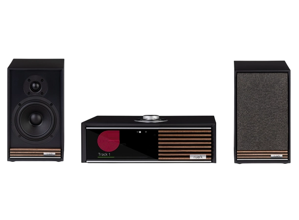 Ruark R610/Sabre-R, Charcoal Komplett streaming-stereoanlegg 