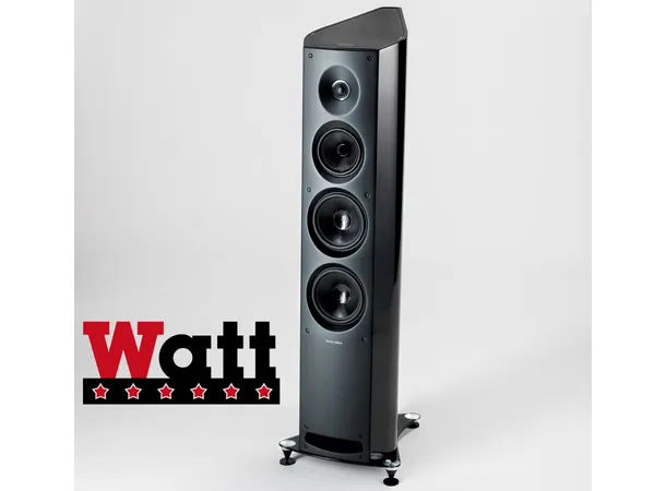 Sonus Faber Venere 3.0, sort piano 3-veis gulvstående høyttaler, par 