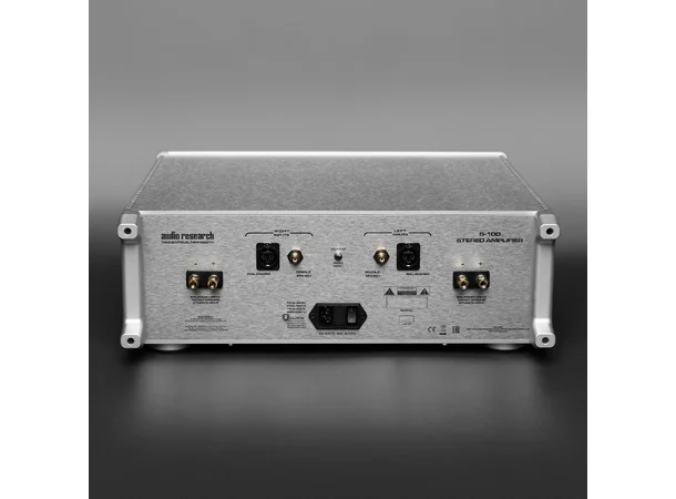 Audio Research S-100, SS Power 2x100 watt, solid state effektforsterker 