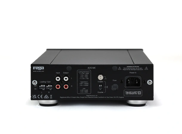 Rega Aos, MC Phono stage Moving Coil (MC) RIAA-forsterker 