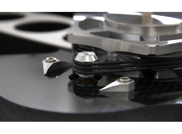 Rega Naia, uten pickup, sort RB titanium tonearm, ekstern PSU 