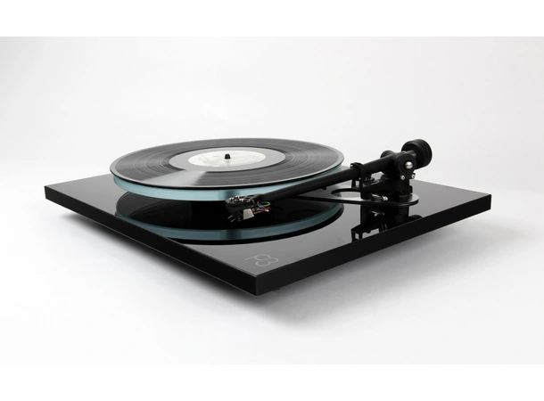 Rega Planar 3, Nd5 pickup, sort Glasstallerken, RB330 arm, EBLT drivrem 