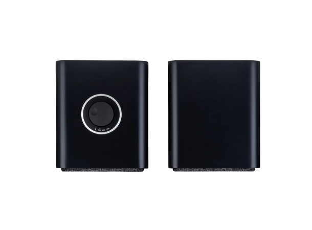 Ruark MR1 Mk3 /  Rega Planar 1, Black Aktive høyttalere og platespiller 