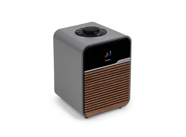 Ruark R1S DAB, Mid Grey DAB+, Bluetooth, klokke, WiFi, APP 