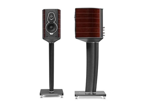 Sonus Faber Guarneri Homage G5, wenge 2 veis høyttaler inkludert gulvstativ 