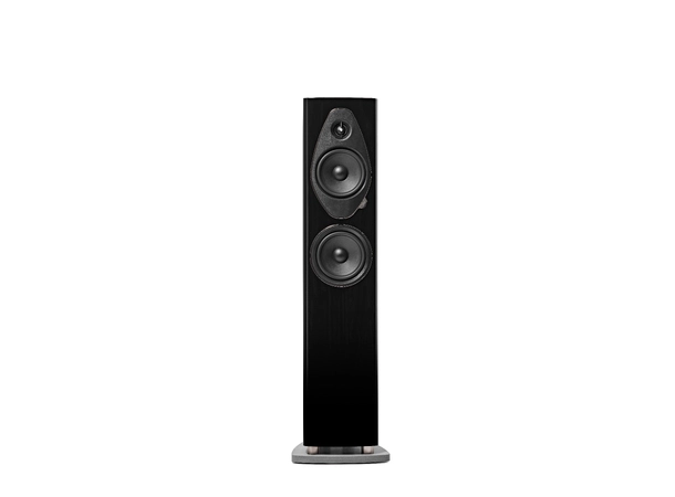 Sonus Faber Sonetto III G2 , sort piano 2,5-veis gulvstående høyttaler, par 