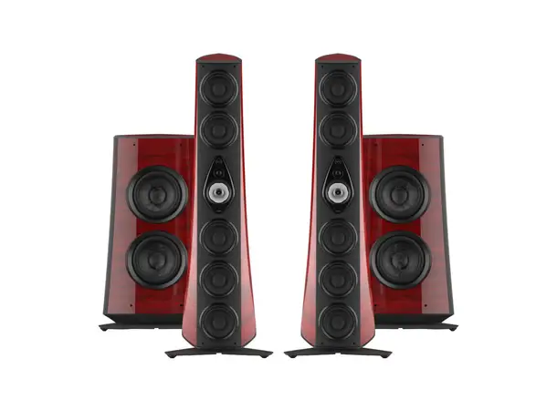 Sonus Faber Suprema inkl subwoofer, Red Komplett system inkl. 2 stk subwoofere 