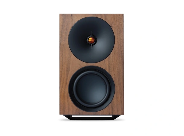 Cambridge L/R X, aktiv høyttaler, Walnut Streaming, HDMI, RIAA-trinn 