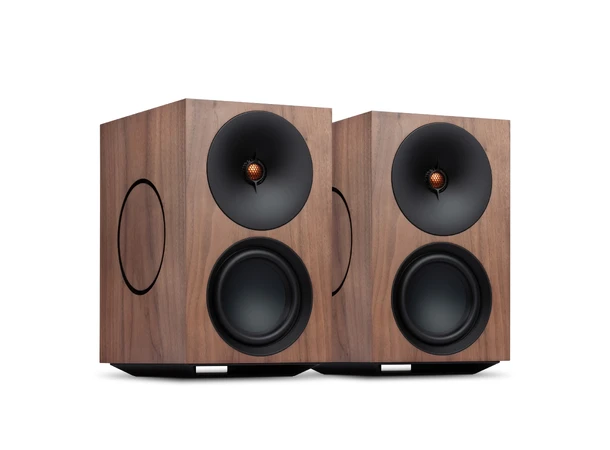 Cambridge L/R X, aktiv høyttaler, Walnut Streaming, HDMI, RIAA-trinn 