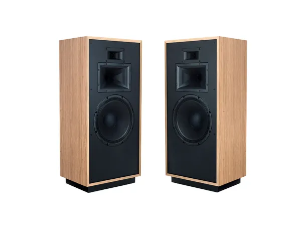 Klipsch Forte IV, Red Oak, par 3-veis hornhøyttaler, 12/15" bass, 99 dB 