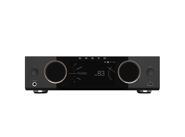 Onkyo Muse Y-50, forsterker, Black 2x125 watt. streaming, MM/MC-RIAA, HDMI 
