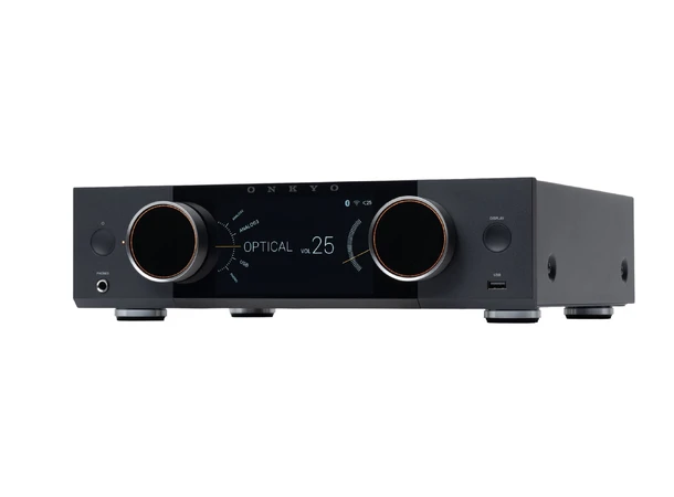 Onkyo Muse Y-50, forsterker, Black 2x125 watt. streaming, MM/MC-RIAA, HDMI 