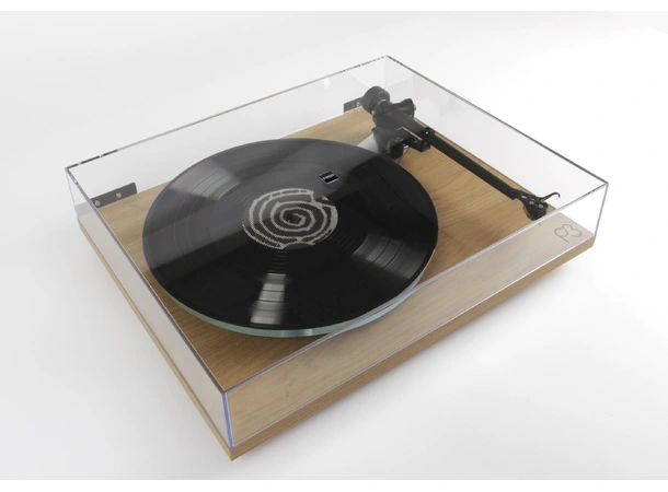 Rega Planar 3, Nd3 pickup, Oak Glasstallerken, RB330 arm, EBLT drivrem 