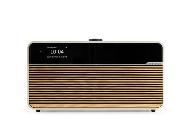 Ruark R2 Mk4, DAB+ radio, Light Cream DAB+, Bluetooth, klokke, WiFi, APP 