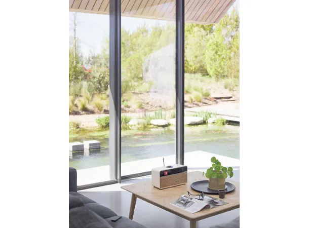 Ruark R2 Mk4, DAB+ radio, Light Cream DAB+, Bluetooth, klokke, WiFi, APP 