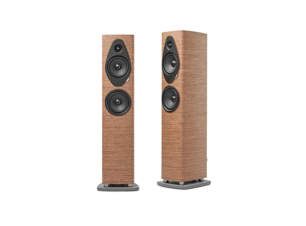 Sonus Faber Sonetto III G2 , walnut 2,5-veis gulvstående høyttaler, par 