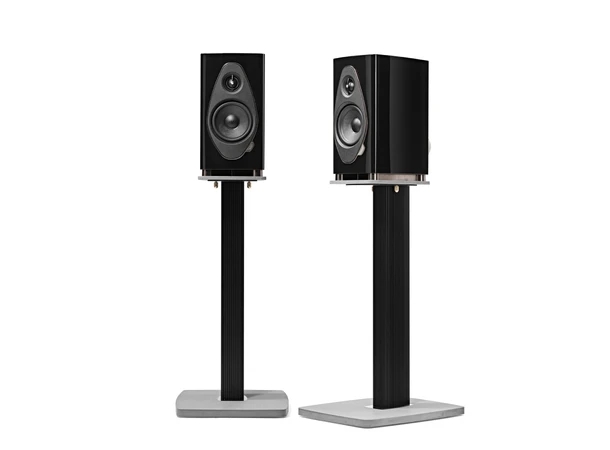 Sonus Faber Sonetto I G2, Black Piano 2-veis hylle/stativ, par (eks. stativ) 