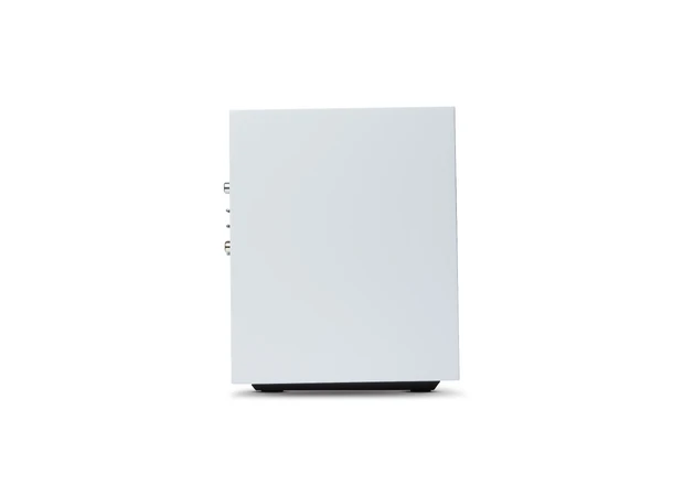 Cambridge L/R S og Spira 1, White Aktive høyttalere og platespiller 