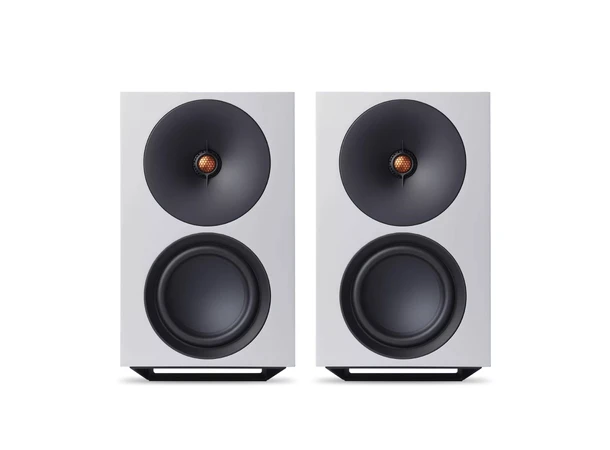 Cambridge L/R X /  Rega Planar 2, White Streaming-høyttalere og platespiller 