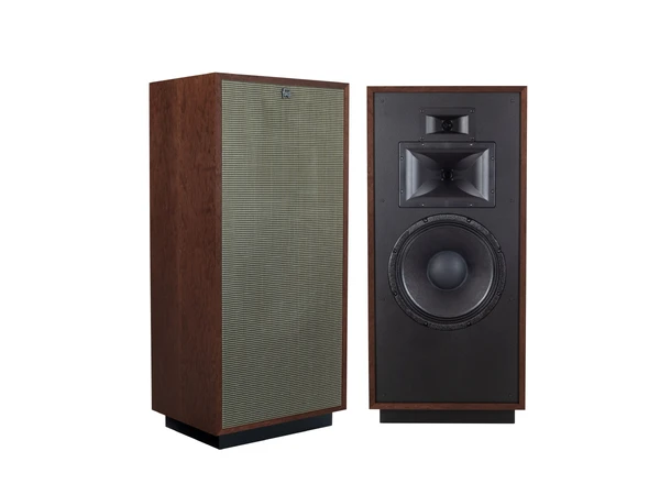 Klipsch Forte IV, Auburn, par 3-veis hornhøyttaler, 12/15" bass, 99 dB 