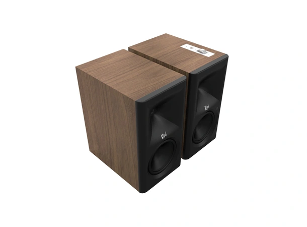 Klipsch The Fives II, Walnut Aktive streaming-høyttalere, HDMI, RIAA 