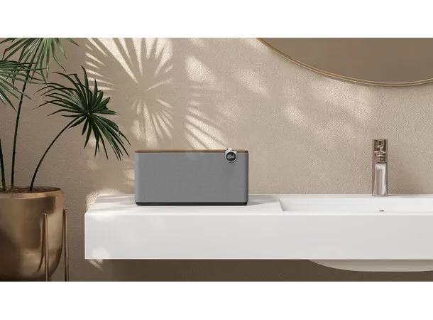 Klipsch The Three Plus - Walnut Bluetooth-høyttaler, Heritage, optisk 