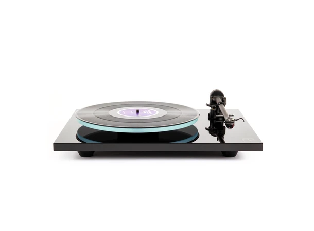 Rega Planar 2, Nd3 pickup, sort Glasstallerken, RB220 arm, EBLT drivrem 