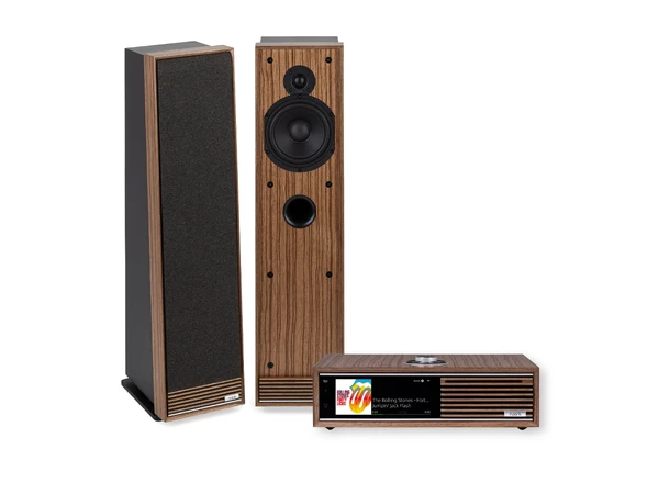 Ruark R710/Talisman-R, Walnut Komplett CD streaming-stereoanlegg 