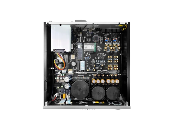 Aurender A1000 streamer - Sølv 6.9" display,forforsterker, AKM DAC 