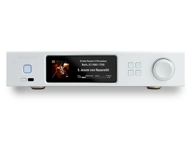 Aurender A15, musikkserver, DAC Streamer/forforsterker, XLR, AKM DAC 