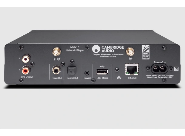 Cambridge Audio MXN10, streamer/preamp Streamer, AirPlay2, ChromeCast, ROON 