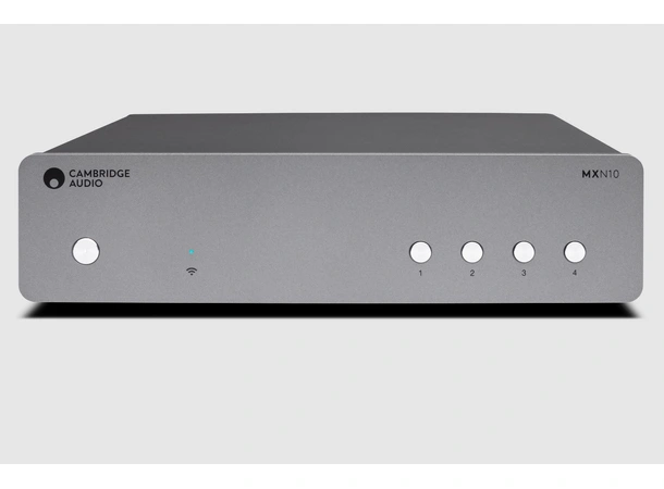 Cambridge MXN10, streamer, Lunar Grey Streamer, AirPlay2, ChromeCast, ROON 