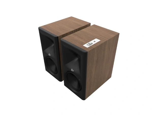 Klipsch The Sevens II, Walnut Aktive streaming-høyttalere, HDMI, RIAA 