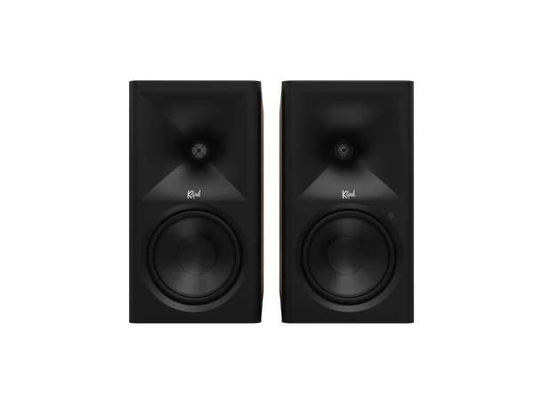 Klipsch The Sevens II, Walnut Aktive streaming-høyttalere, HDMI, RIAA 