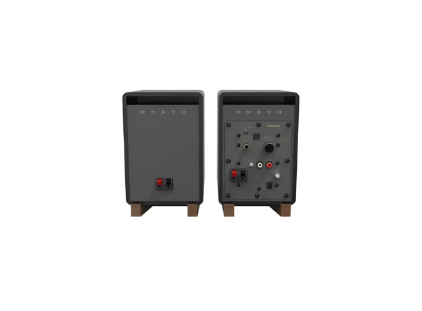 Onkyo GX-10DB, aktiv høyttaler, Black Bluetooth 5.3, USB-C, Optisk, RIAA 