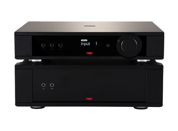 Rega Mercury og Solis, forsterkersett Forforsterker og effektforsterker 