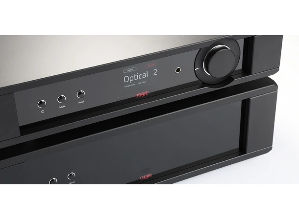 Rega Mercury og Solis, forsterkersett Forforsterker og effektforsterker 