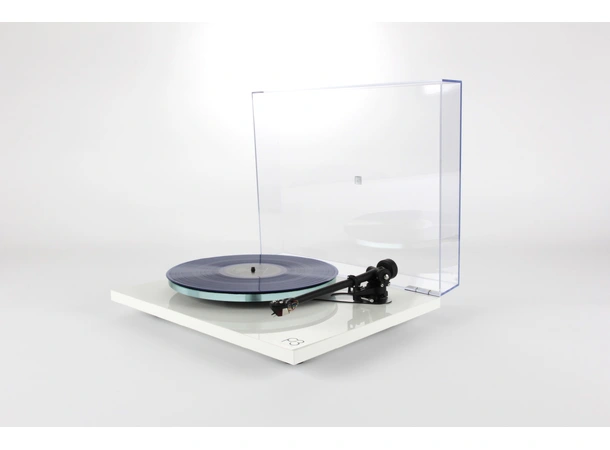Rega Planar 3, Nd3 pickup, hvit Glasstallerken, RB330 arm, EBLT drivrem 