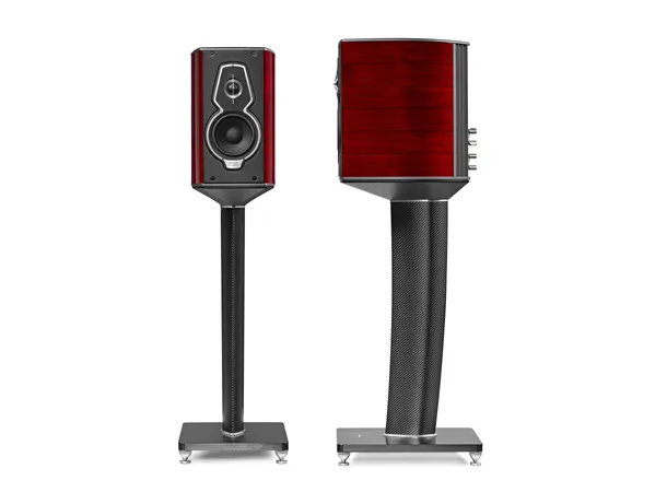 Sonus Faber Guarneri Homage G5 - Red 2 veis høyttaler inkludert gulvstativ 