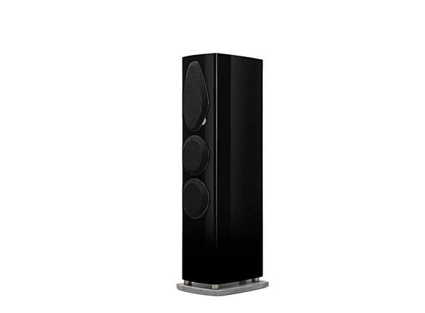 Sonus Faber Sonetto V G2 , sort piano 3-veis gulvstående høyttaler, par 