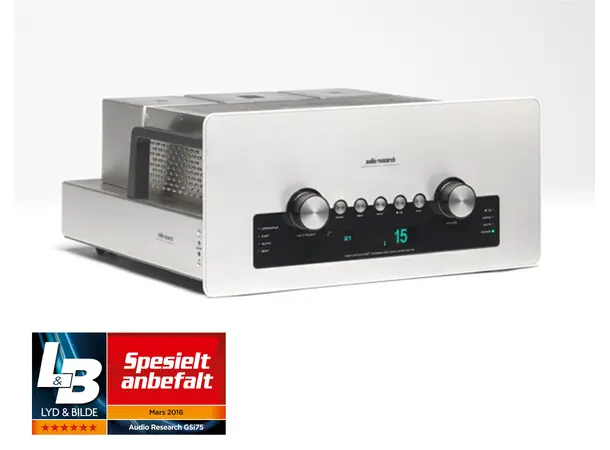 Audio Research GSi75 - DEMO 2 x 75 watt, 24/192 DAC, MM/MC Riaa 