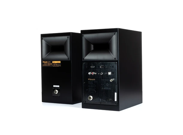 Klipsch The Fives / Rega Planar 1 ECO Aktive høyttalere og platespiller - Sort 