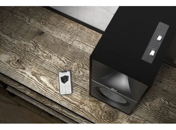 Klipsch The Nines, Black Aktive høyttalere, Bluetooth, HDMI, par 