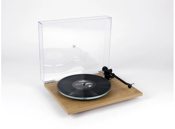 Rega Planar 3, Nd5 pickup, oak Glasstallerken, RB330 arm, EBLT drivrem 