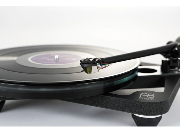 Rega Planar 8 Nd7 platespiller- sort Nd7 pickup, RB880 arm, NEO TT MK2 PSU 