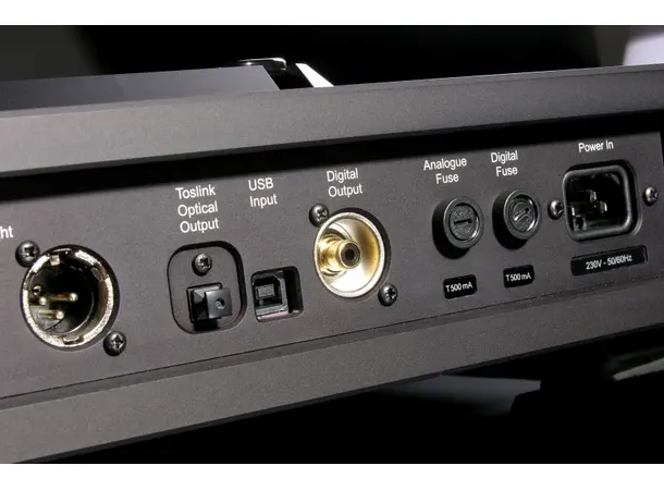 Rega Valve ISIS CD spiller - Sort high-end, rør, bal. XLR, USB 