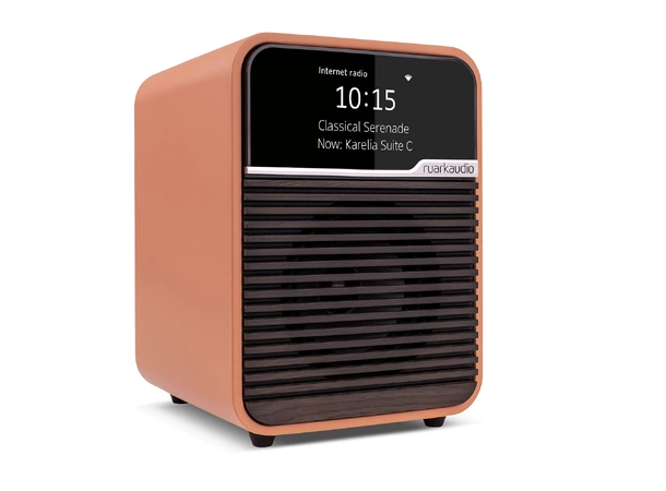 Ruark R1S DAB, Terracotta DAB+, Bluetooth, klokke, WiFi, APP 