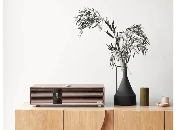 Ruark R410, musikksystem, Walnut Spotify, Tidal, WiFi, DAB+, HDMI 