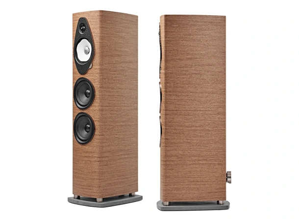 Sonus Faber Sonetto V G2, Walnut 3-veis gulvstående høyttaler, par 